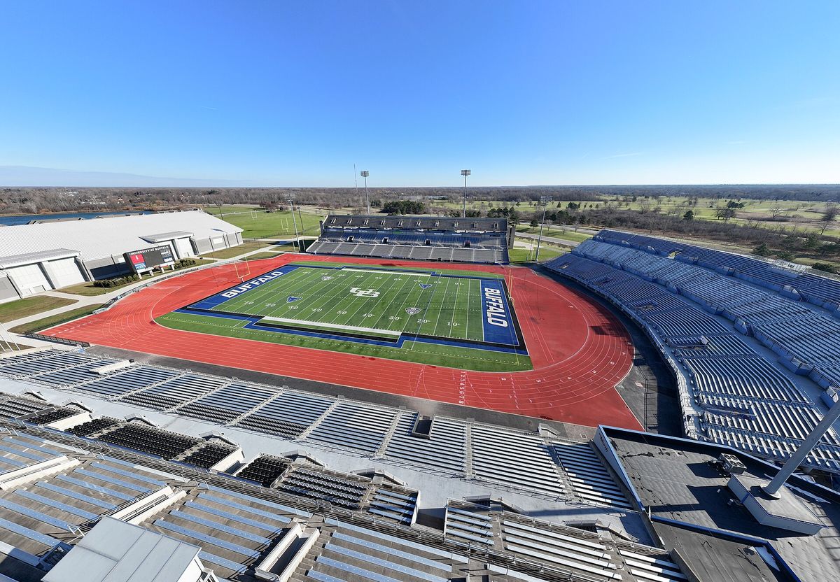 UB Stadium from above